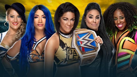 WWE WrestleMania 36: SmackDown Women's Championship Six Pack Challenge