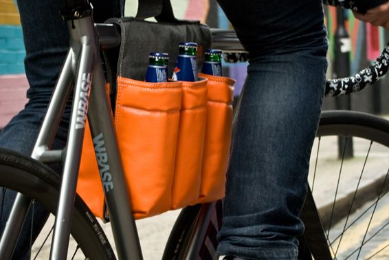 bicycle beer holder