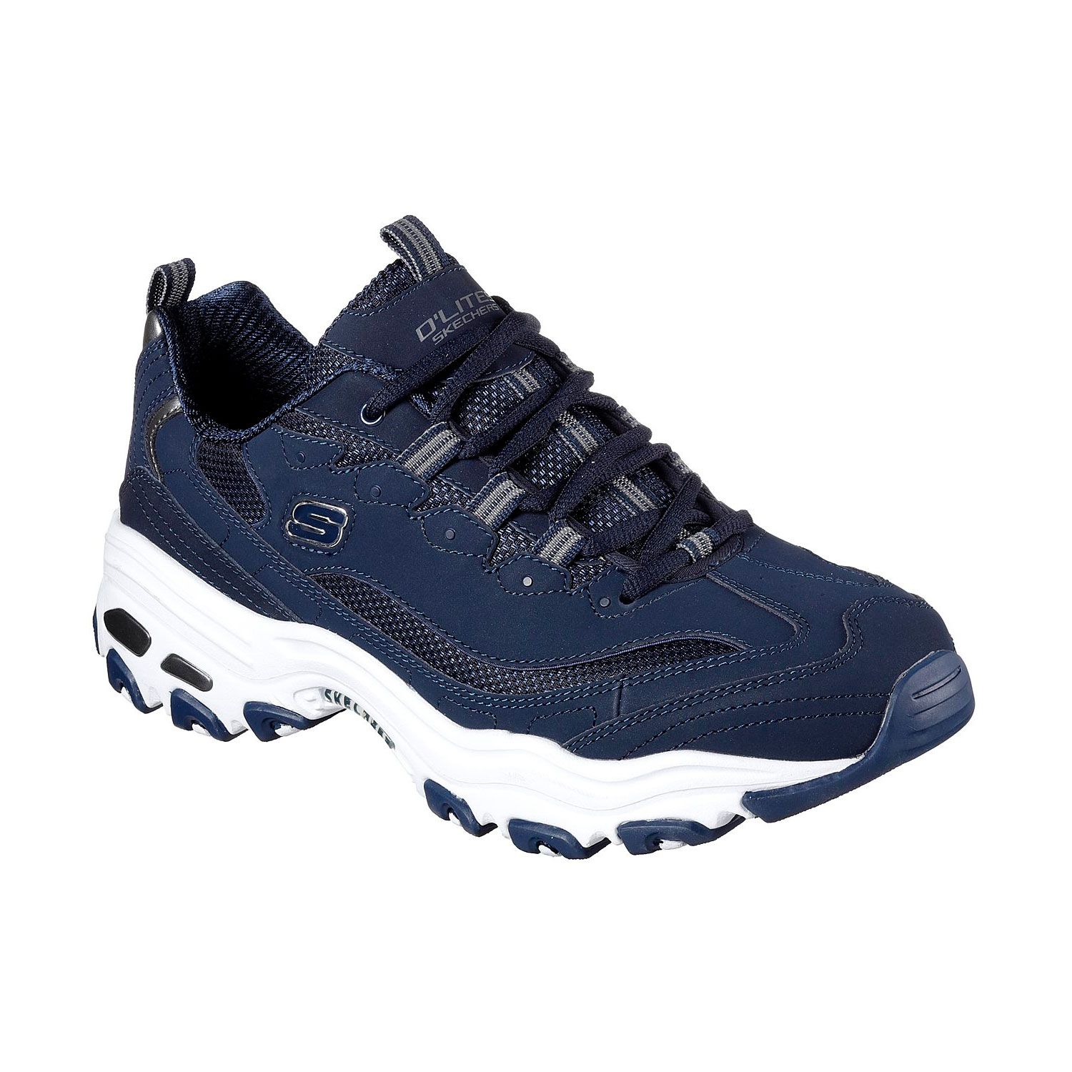 skechers lace up sneakers hombre dorados