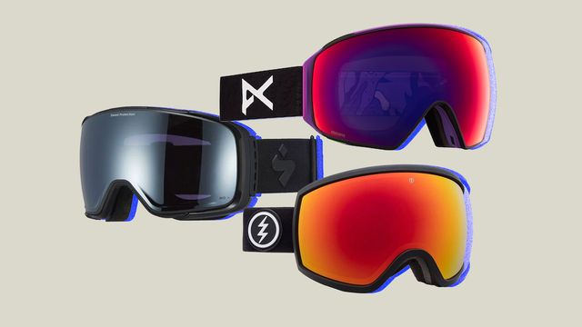 Spy Helmet Compatible Underpin Snow Goggles Blue/orange 2 PK for sale online