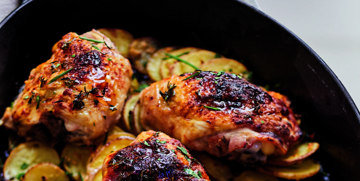 Ina Garten's Skillet-Roasted Lemon Chicken and Potatoes Recipe Is Sophisticated Comfort Food at Its Finest