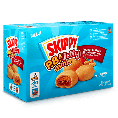 If You Love Uncrustables You Need To Try Skippy P B Jelly Mini S