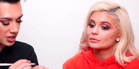 Kylie Jenner Skull Halloween Makeup Tutorial James Charles Skull