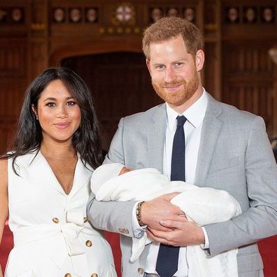 meghan markle and prince harry - first baby photos