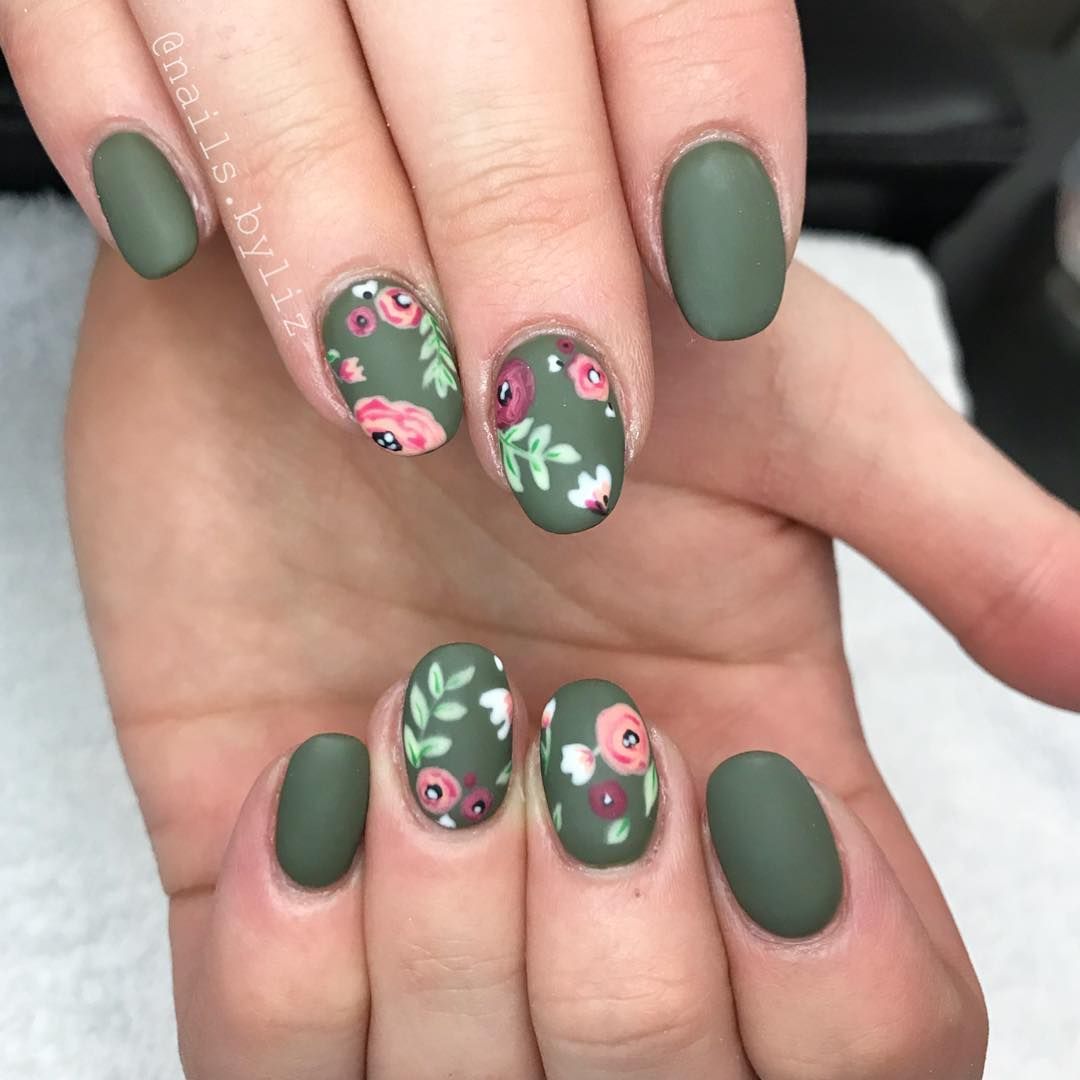 25 Flower Nail Art Design Ideas Easy Floral Manicures For Spring And Summer