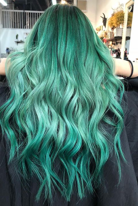 Image result for green hair