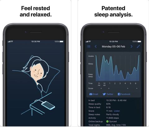 SleepCycle app