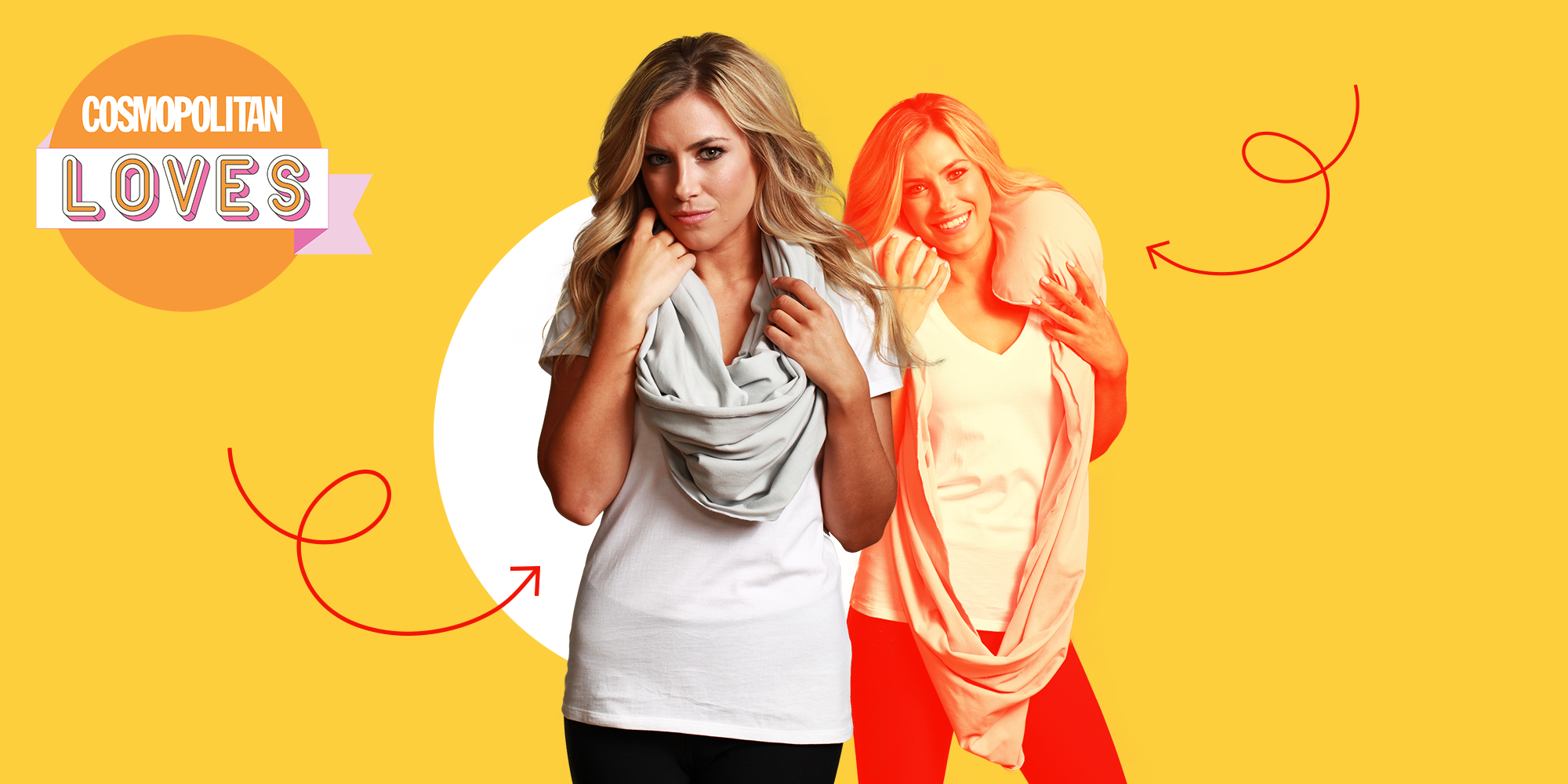 airplane neck pillow scarf