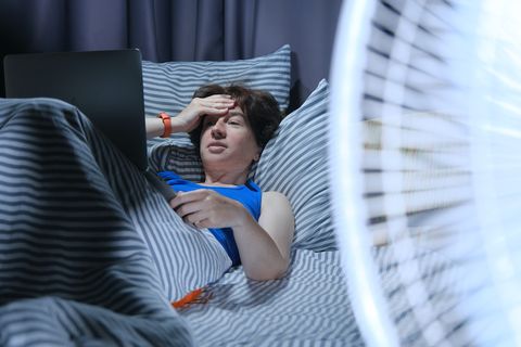 Sleeping with a fan on is a really bad idea
