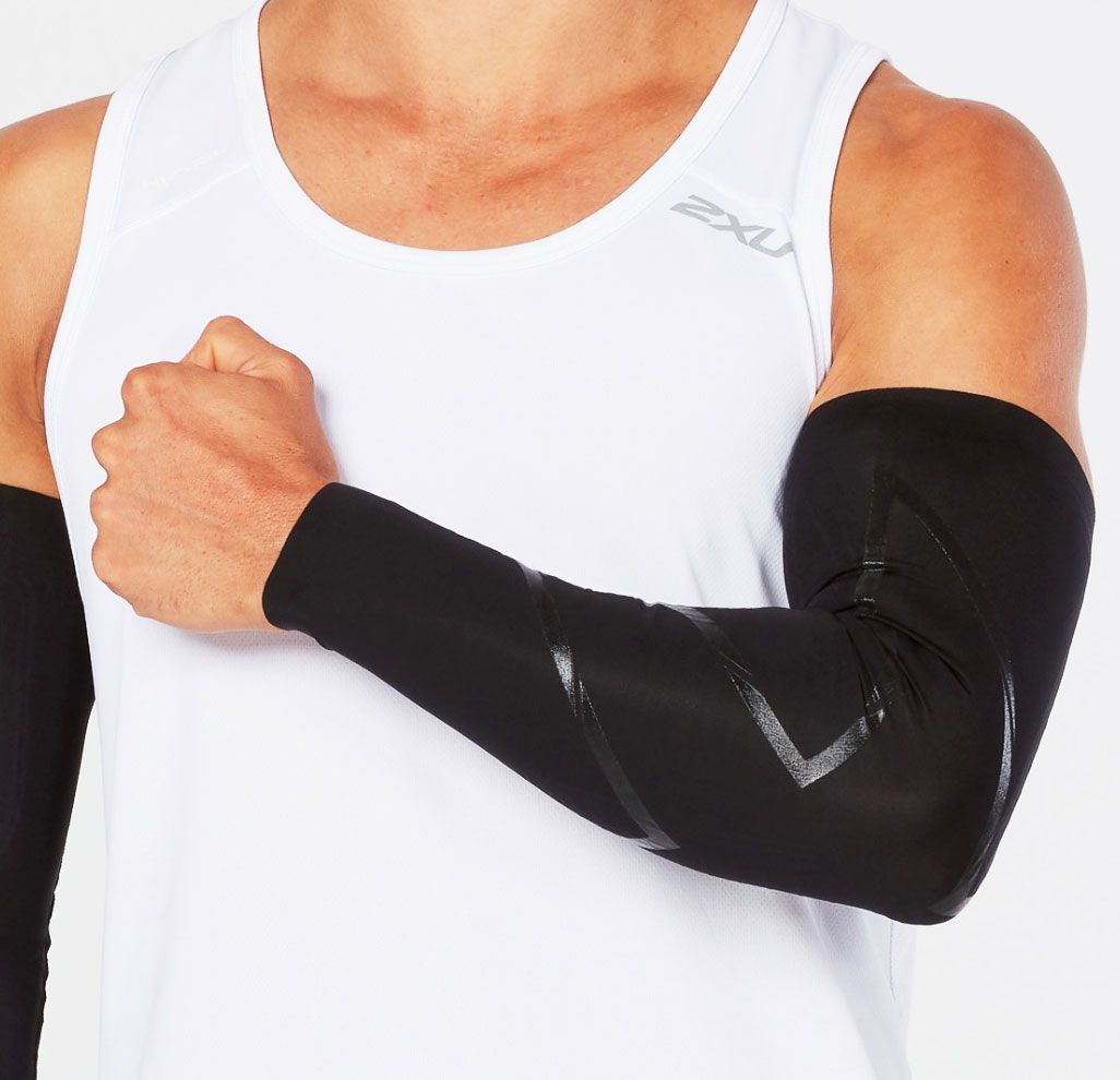 Arm Sleeve Colour:White LP Support 251 Power Sleeve Compression Wristband Arm Sleeve Elbow Bandage Shooter Sleeve Size:3XL 