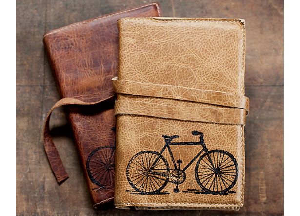 leather bike accessories