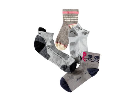 Carmine, Grey, Sock, Beige, Synthetic rubber, Sandal, 