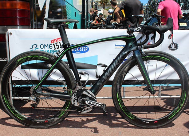 Tour Bike Mark Cavendish S Specialized S Works Mclaren Venge