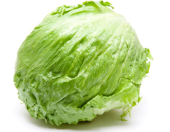 potassium in iceberg lettuce