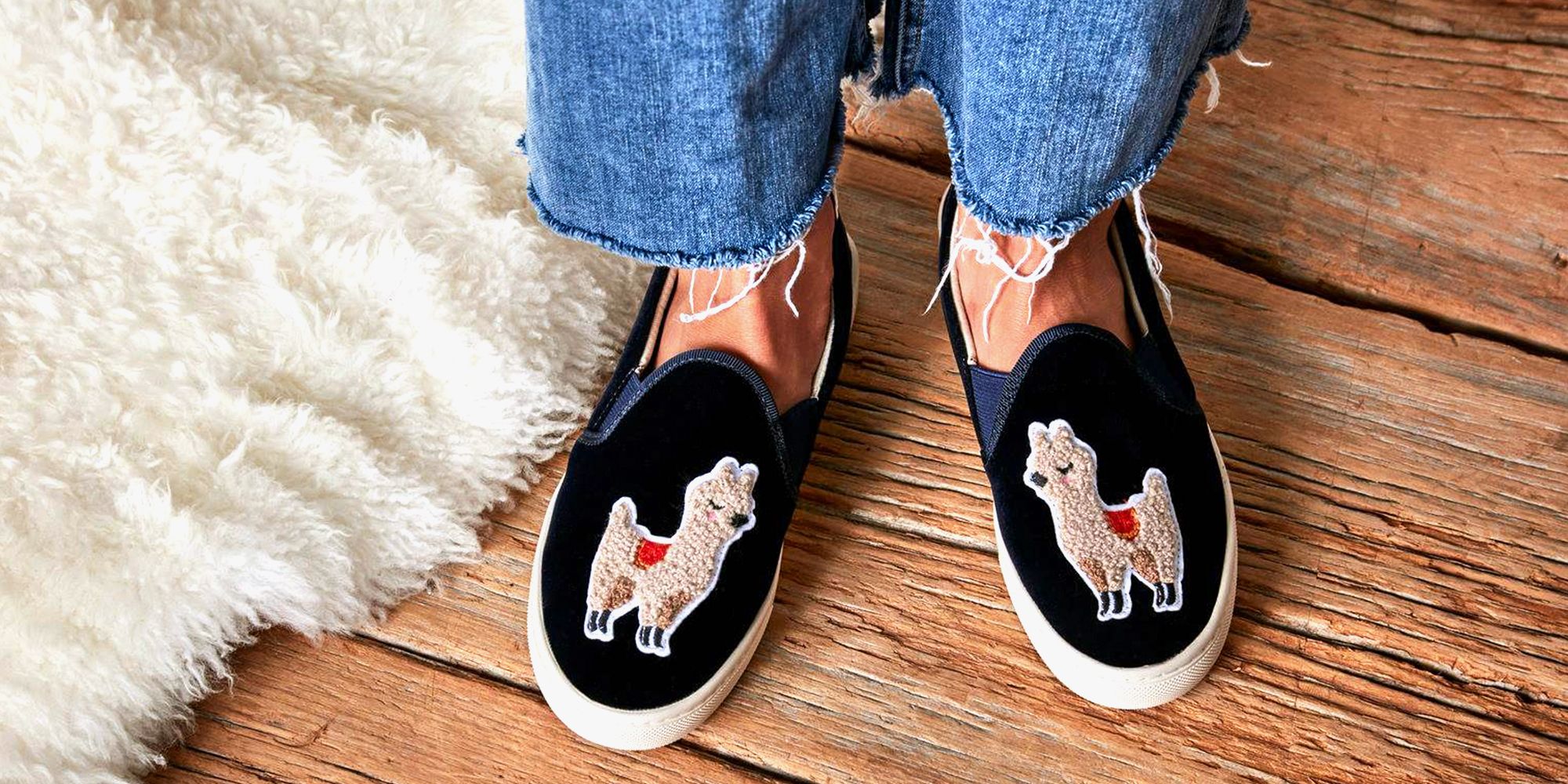 stylish slip on sneakers