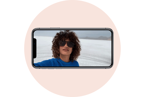 slo mo selfie táo iphone