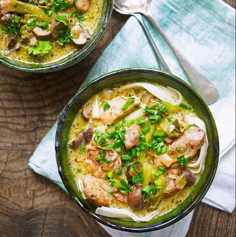 slow cooker thai green curry