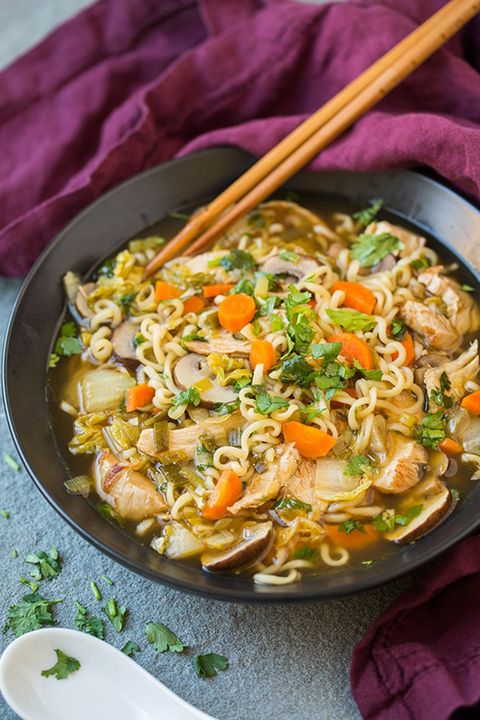 slow cooker chicken noodle soup asian