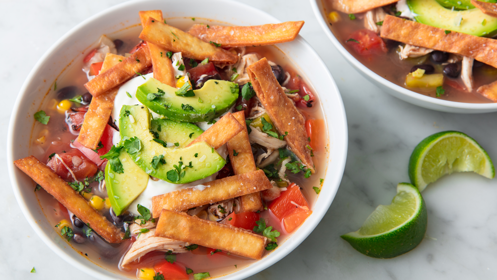 delish chicken tortilla soup