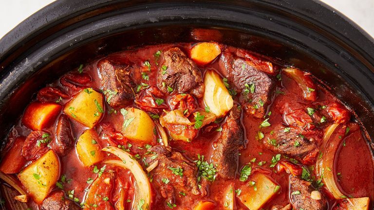 Slow Cooker Stew | How To Red Wine Beef Stew