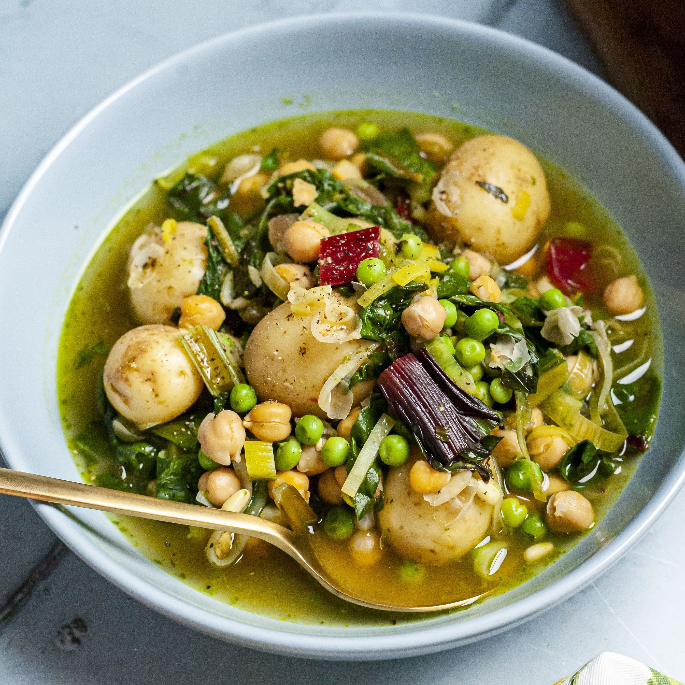 Slow Cooker Summer Vegetable Stew