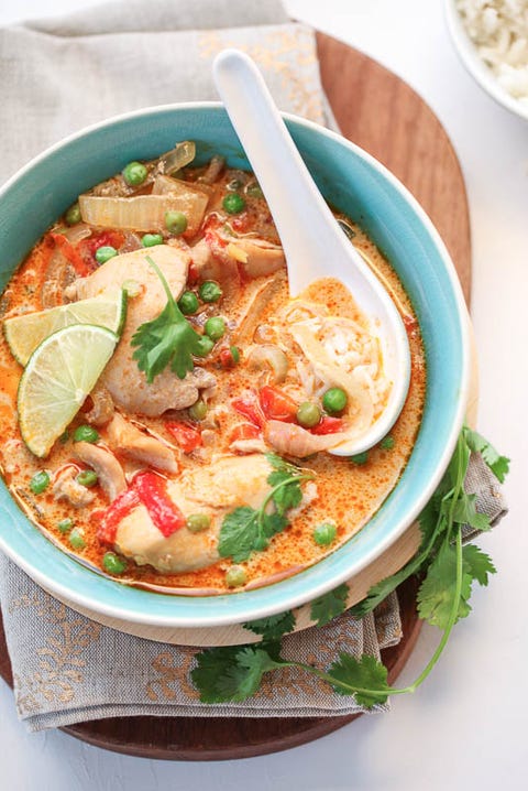 Slow Cooker Thai Chicken Soup