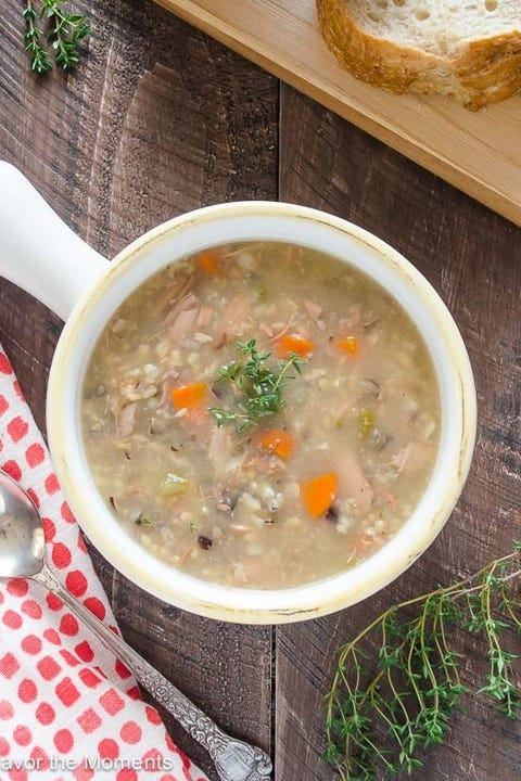 healthy slow-cooker soups: slow cooker turkey wild rice soup healthy slow-cooker soups: slow cooker turkey wild rice soup