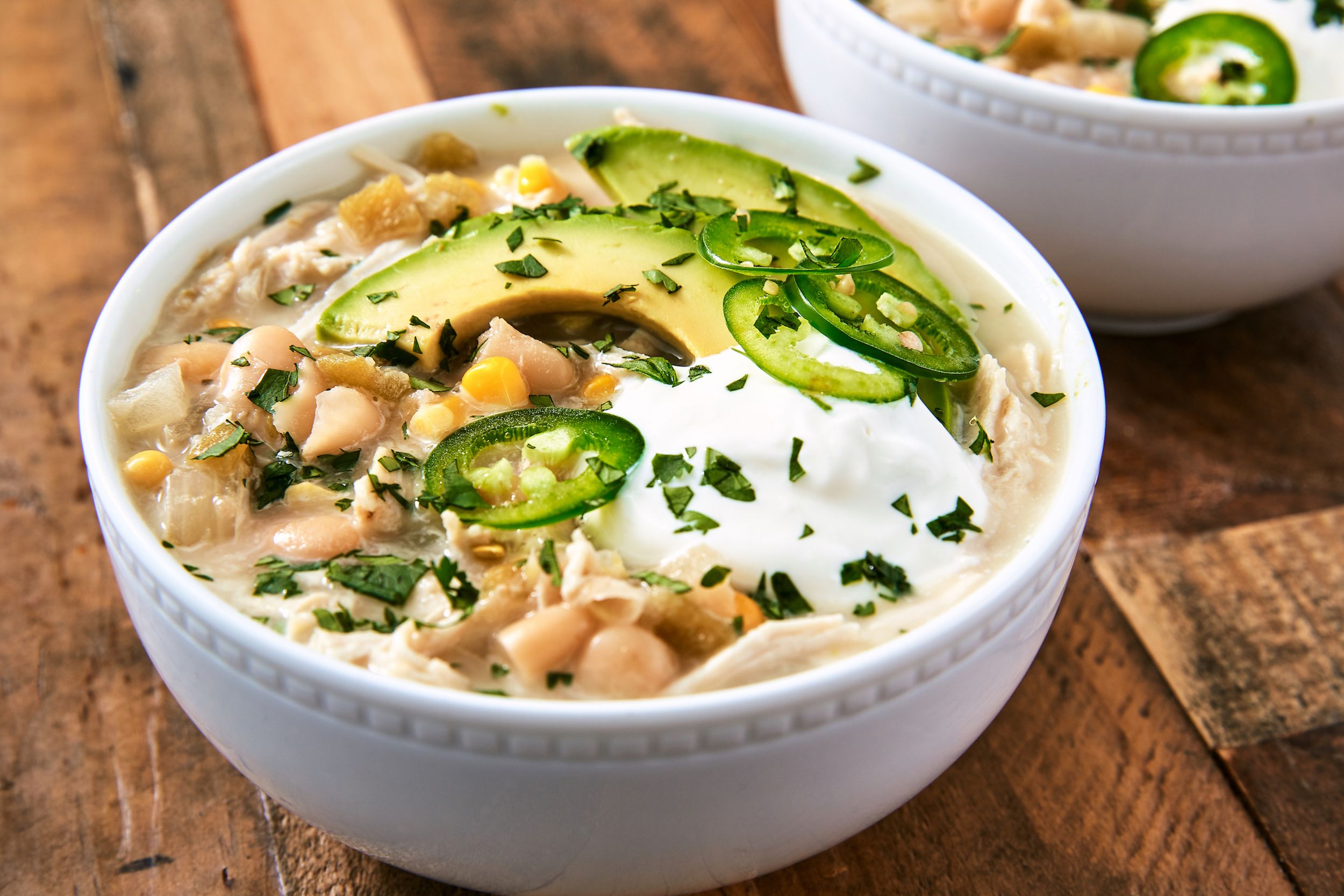 White Bean Chicken Chili Verde - Peanut Butter Recipe