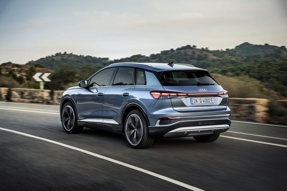 The Q4 e-tron and a Sportback version join the Audi EV lineup.