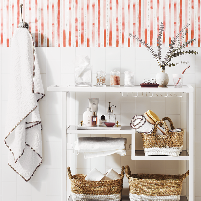 26 Small Bathroom Storage Ideas Wall, Wall Shelves For Bath Towels