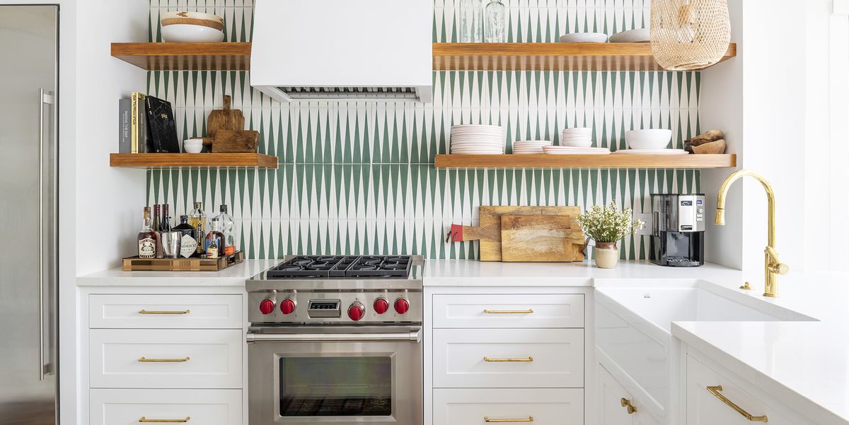 52 Best Small Kitchen Design Ideas, Small Kitchen With Narrow Island Design Ideas