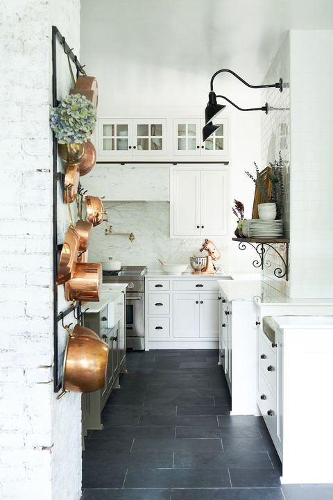 60 Best Small Kitchen Design Ideas, Small Kitchen Flooring Ideas Uk