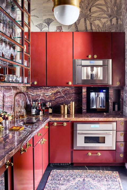 60 Best Small Kitchen Design Ideas, Mini Kitchen Armoire
