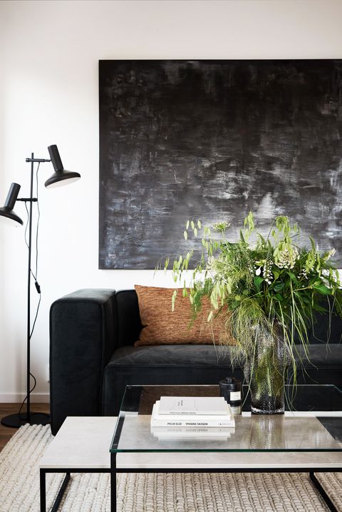 26 Best Small Living Room Ideas How, Black Sofas Living Room Design