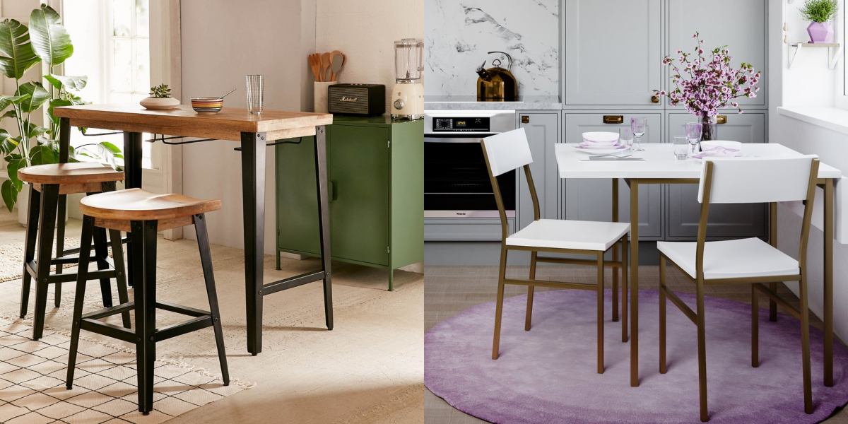 Best Dining Sets For Small Spaces, Kitchen Bar Stools For Small Spaces