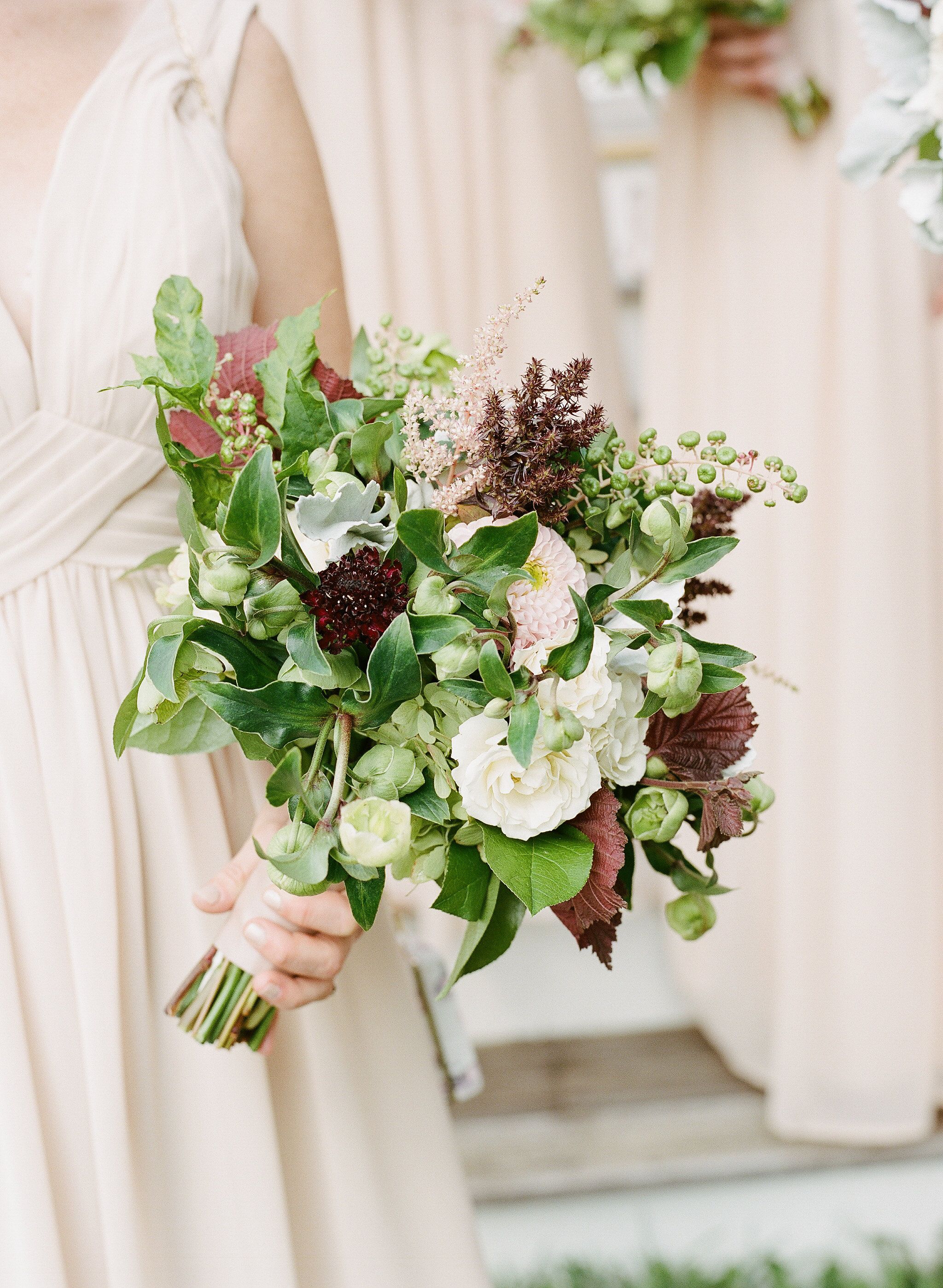 bridesmaid simple bouquets