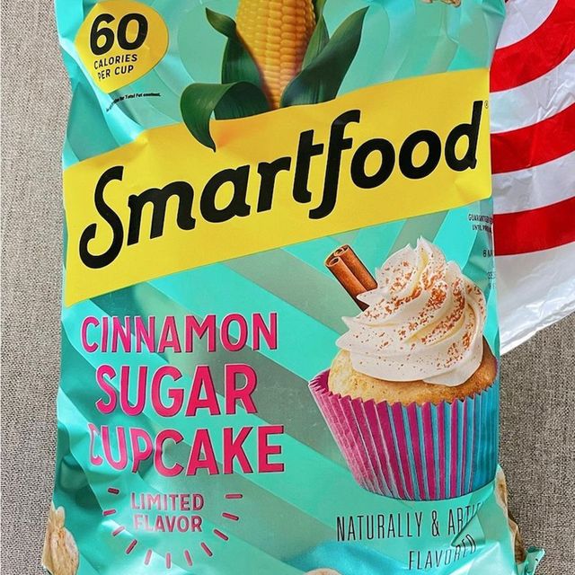smartfood cinnamon sugar cupcake popcorn