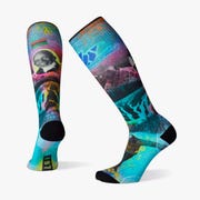 smartwool x nbs ski sock a colorful ski sock