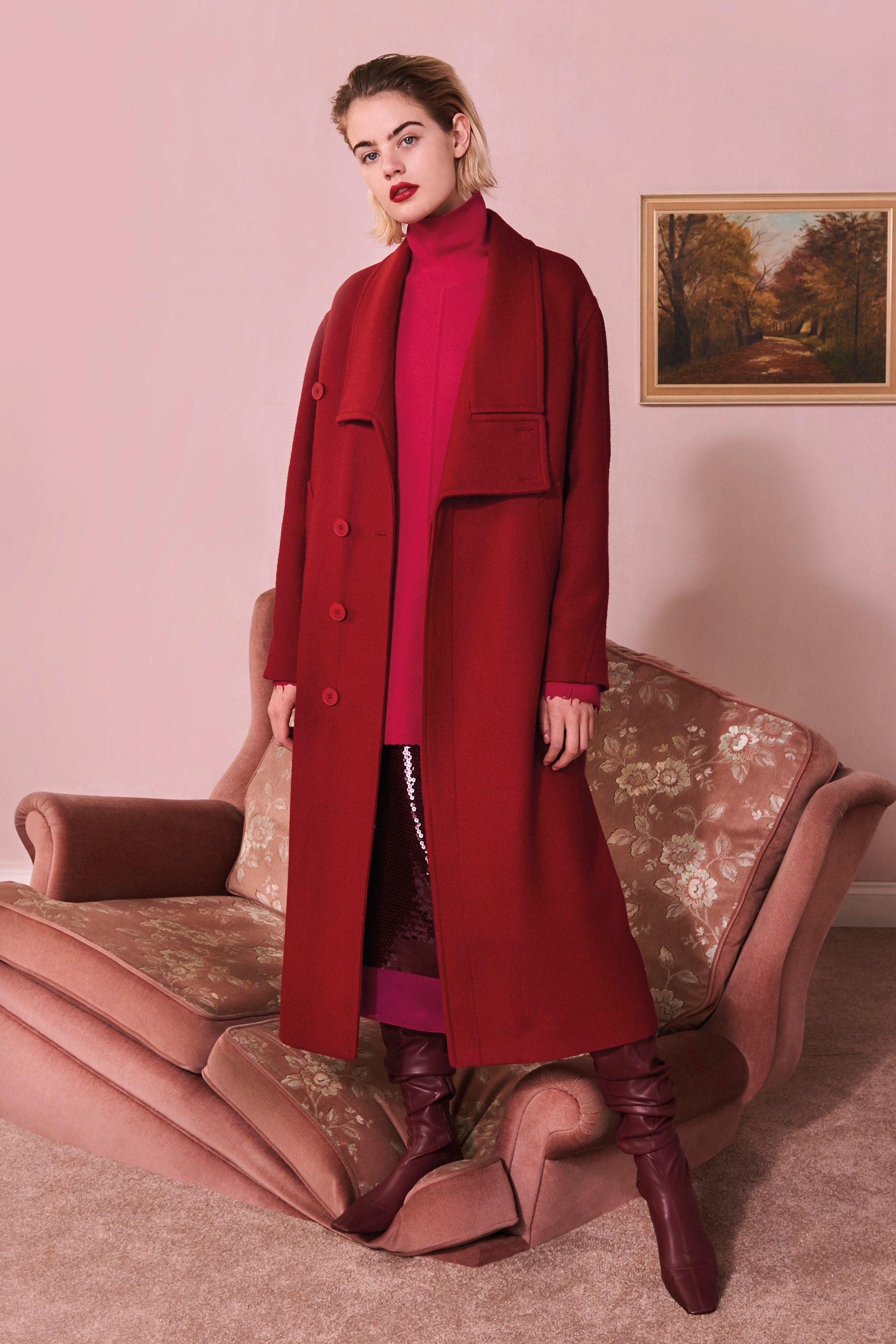 stella mccartney red coat