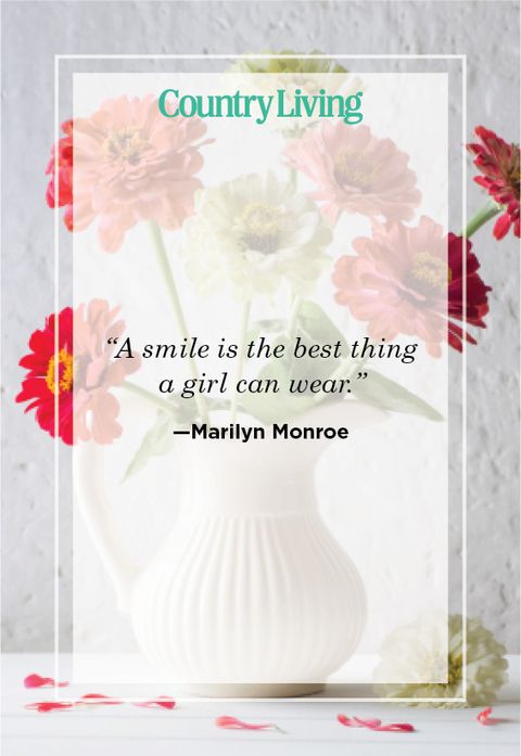 smile quote from marilyn monroe