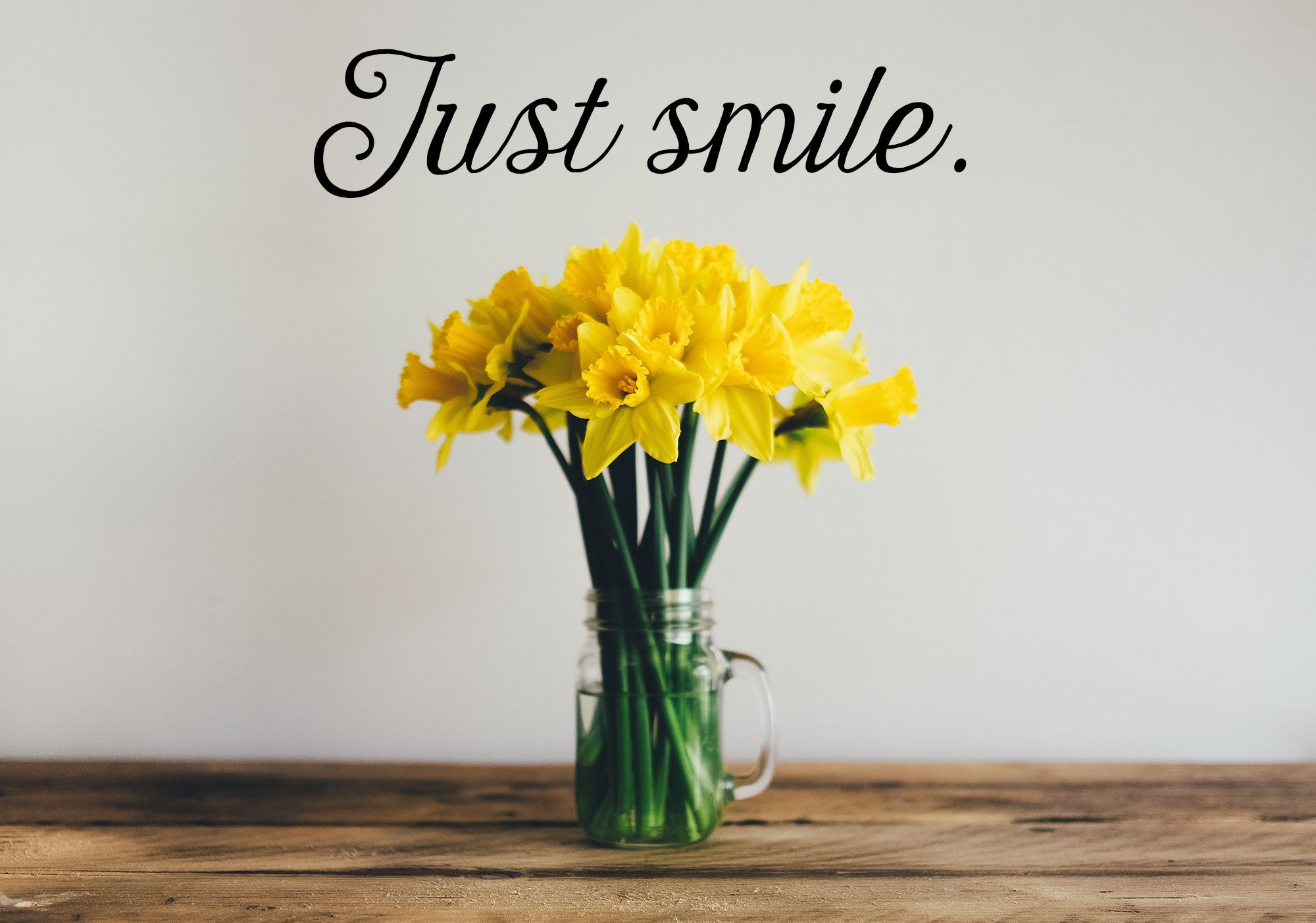 Simple smile quotes