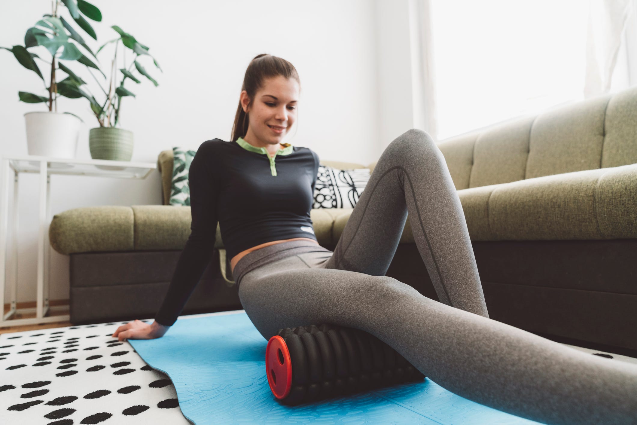 4 uitdagende sexstandjes met een foamroller