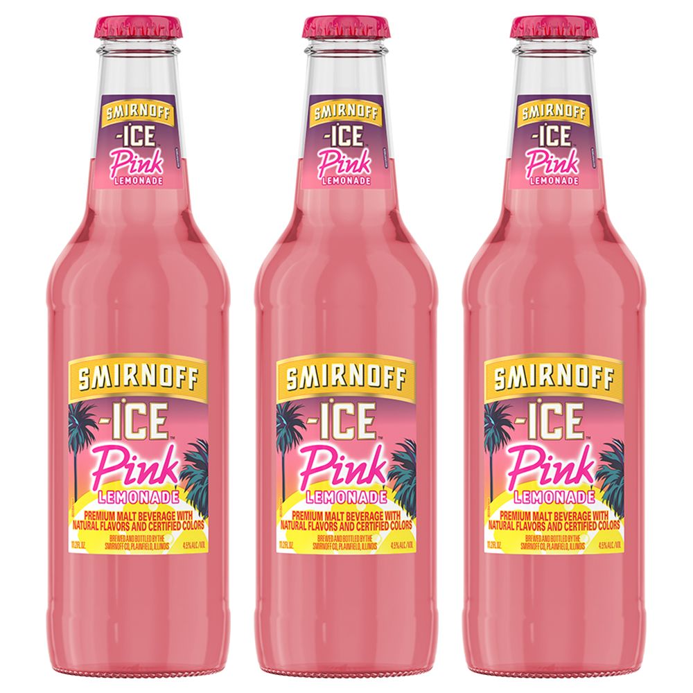 Smirnoff Ice Now Comes In A Pink Lemonade Flavor That Is All About Summer