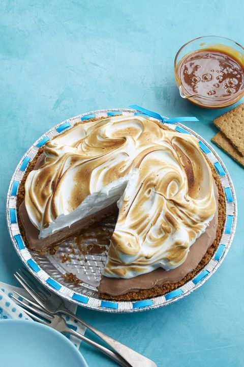 Easter pie - S'mores Ice Cream Pie