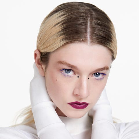 hunter schafer shiseido makeup