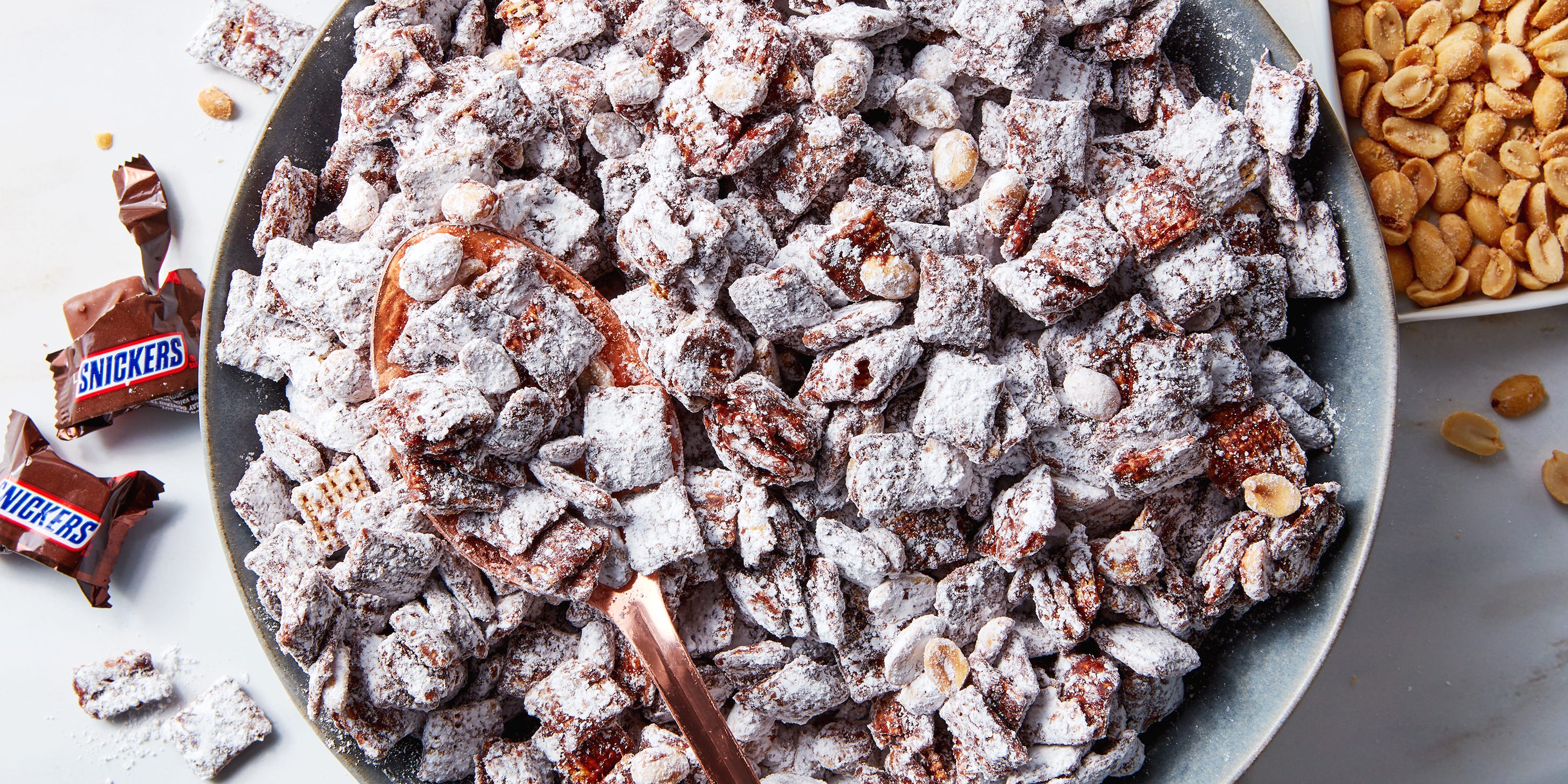 Snickers Puppy Chow Adds An Extra-Sweet Twist To The Classic Party Snack