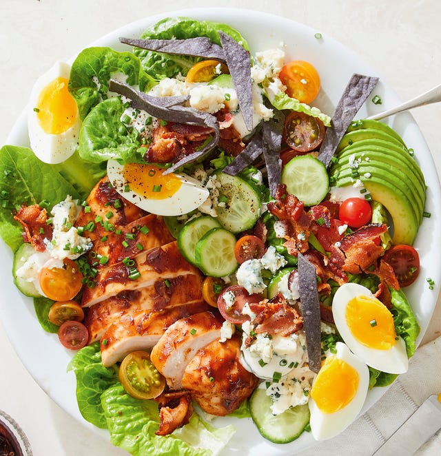 Snoop Dogg's bbq chicken cobb salad