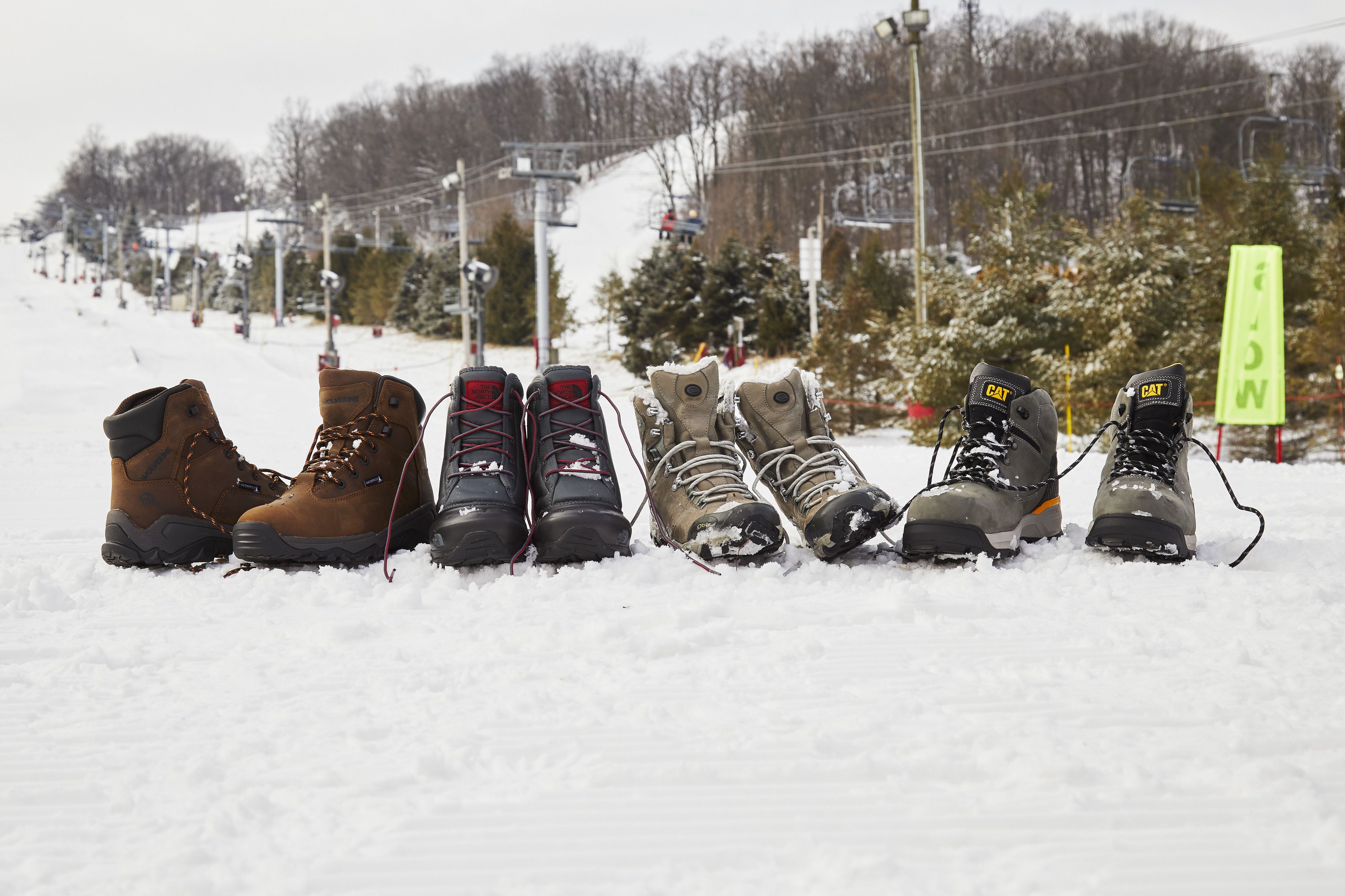 water and snow proof boots