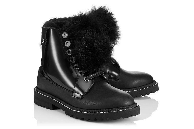 jimmy choo boots with fur