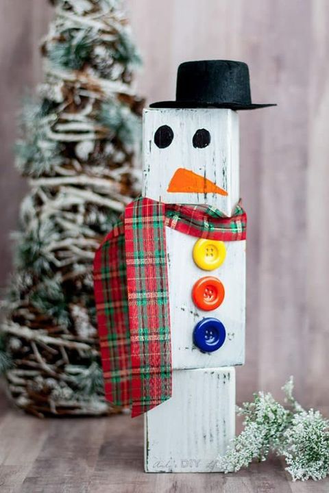christmas crafts like cardboard snowman